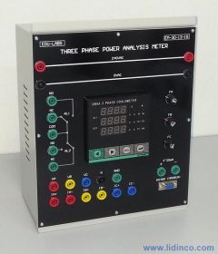 Three Phase Power Analysis Meter