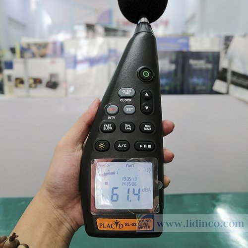Máy đo độ ồn và phân tích dải tần PLACID SL-02 Class 2