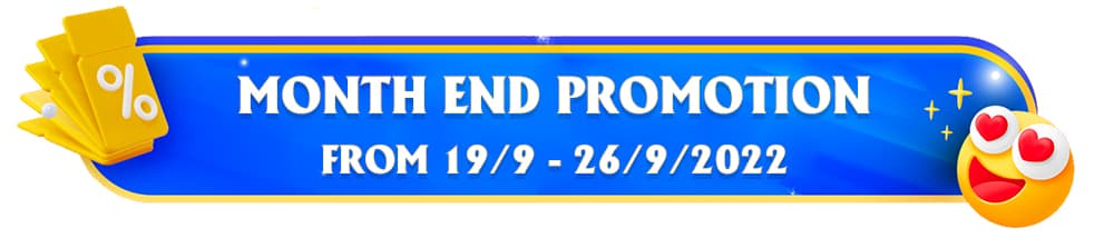 Big Sale - Last two weeks of the month