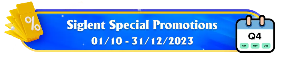 Siglent Special Promotions Q4 2023