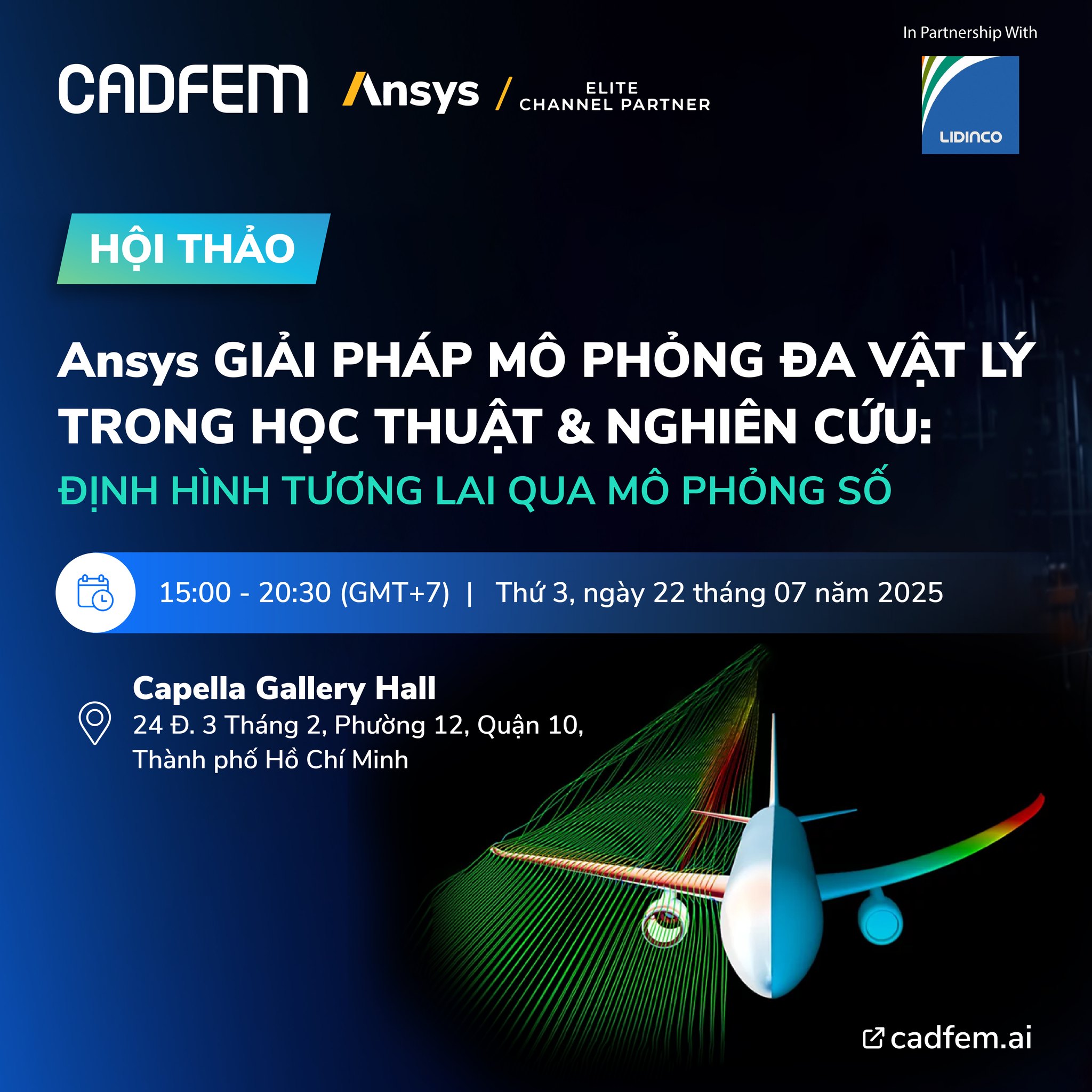 LIDINCO và CADFEM tại hội thảo Ansys