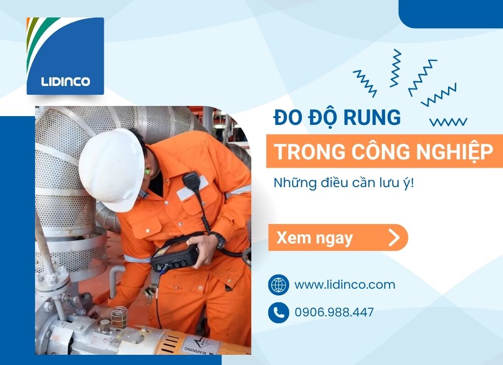 Đo độ rung trong công nghiệp