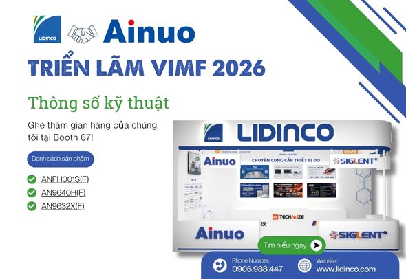 [TRIỂM LÃM VIMF 2026] Lidinco x Ainuo