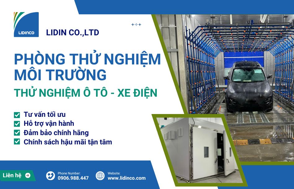 [Dự án] Phòng thử nghiệm môi trường cho Thử nghiệm xe điện