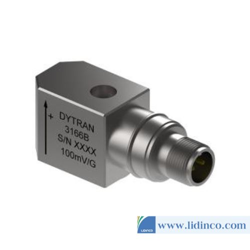 Industrial Accelerometer Dytran 3166B1 50mV/m/s²