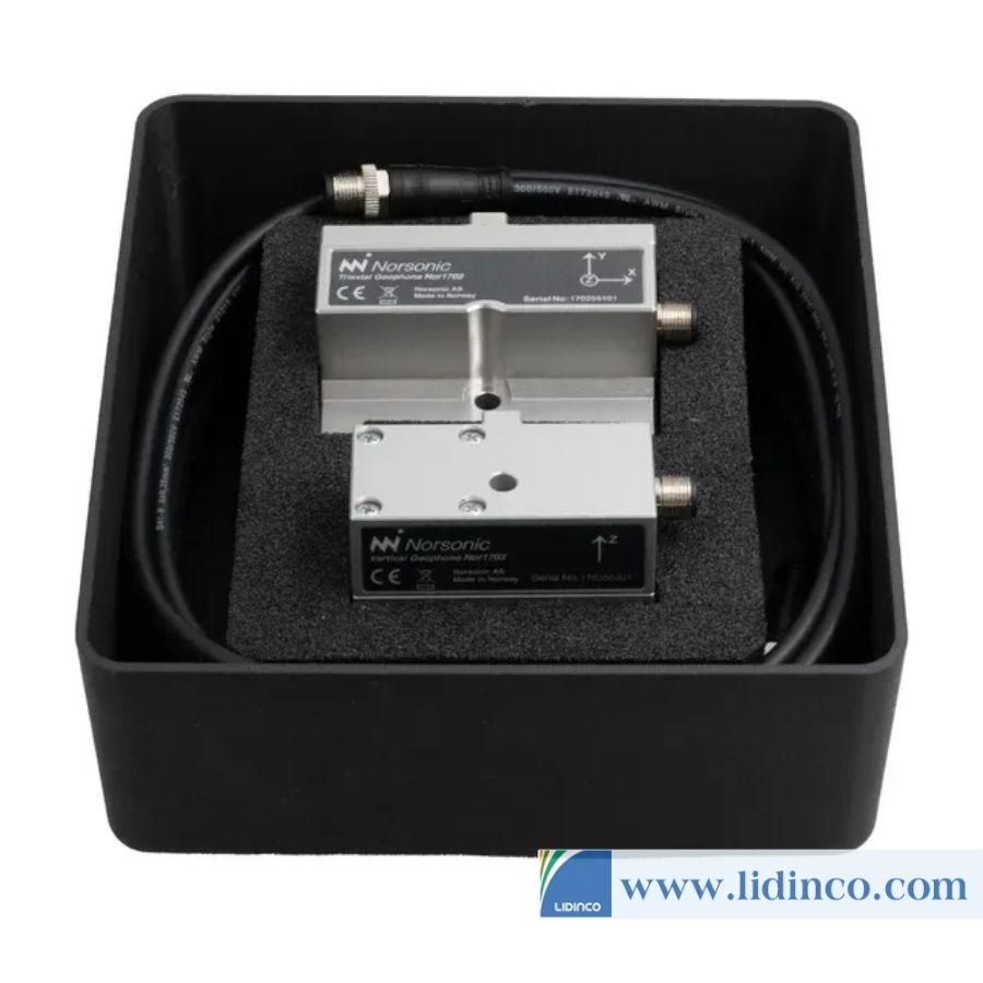 Ground-borne vibration monitor Norsonic Nor163