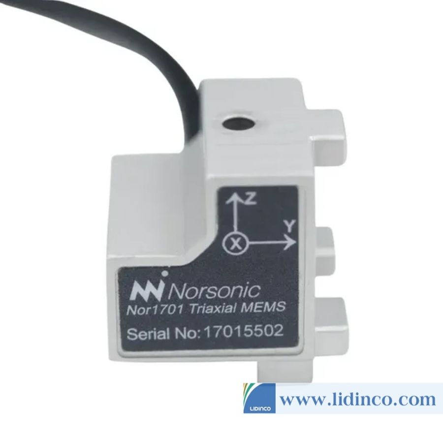 Triaxial Accelerometer Norsonic Nor1701