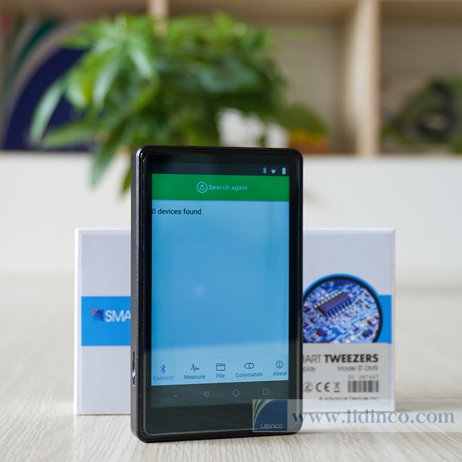 Màn hình nhíp đo LCR linh kiện dán ST-DM9