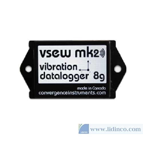 Thiết bị đo độ rung Wireless Data logger – VSEW mk2-8g