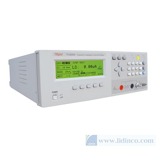 Máy kiểm tra dòng rò tụ điện/IR meter TH2689A