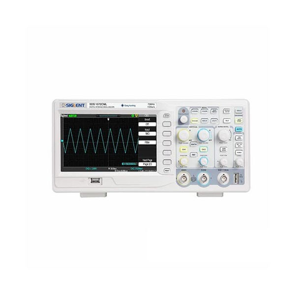 Máy hiện sóng, Oscilloscope Siglent SDS1072CML+, 70 MHz, 2 CH