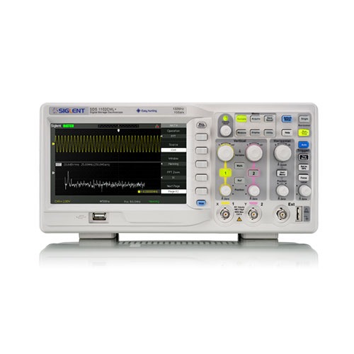 Máy hiện sóng Oscilloscope Siglent SDS1102CML+, 100 MHz, 2 CH