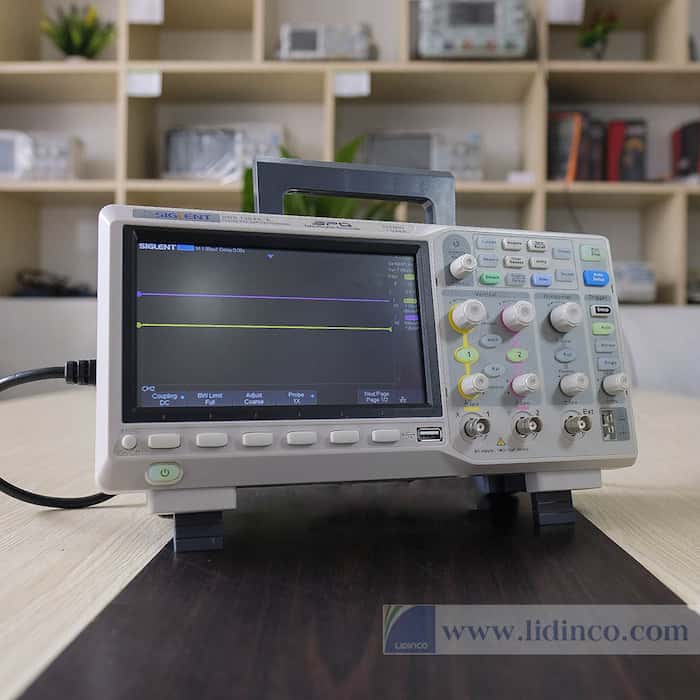 Máy hiện sóng Oscilloscope Siglent SDS1202X-E, 200Mhz, 2 CH