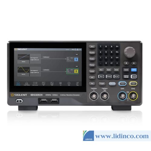 Thiết bị phát xung Siglent SDG3202X 200 MHz