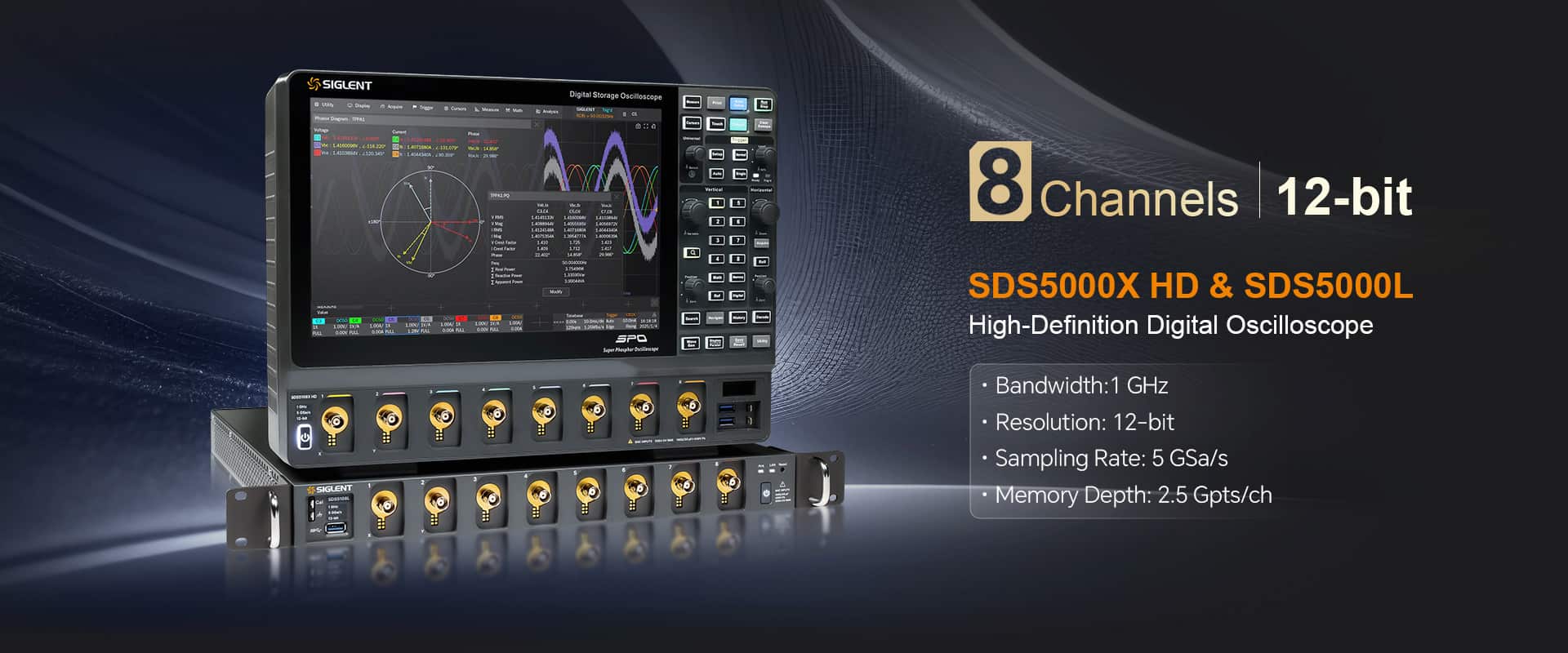 Siglent SDS5000X HD & SDS5000L