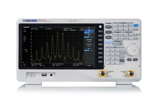 Máy phân tích phổ, mạng vector Siglent SVA1015X, 9 KHz~1.5 GHz