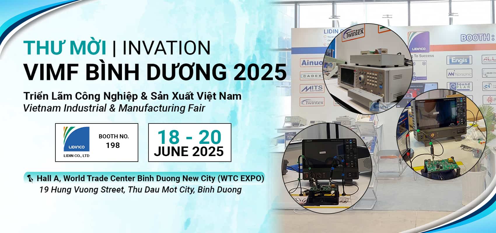 Mời quý khách tham quan gian hàng Lidinco tại VIMF 2025 Bình Dương