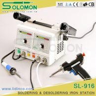 Máy hàn và hút chì Solomon SL-916 50W 150 - 420°C / 210 - 480°C