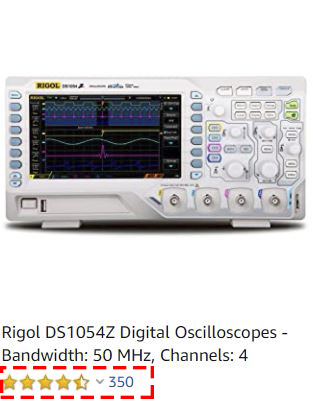 oscilloscope rigol DS1054Z