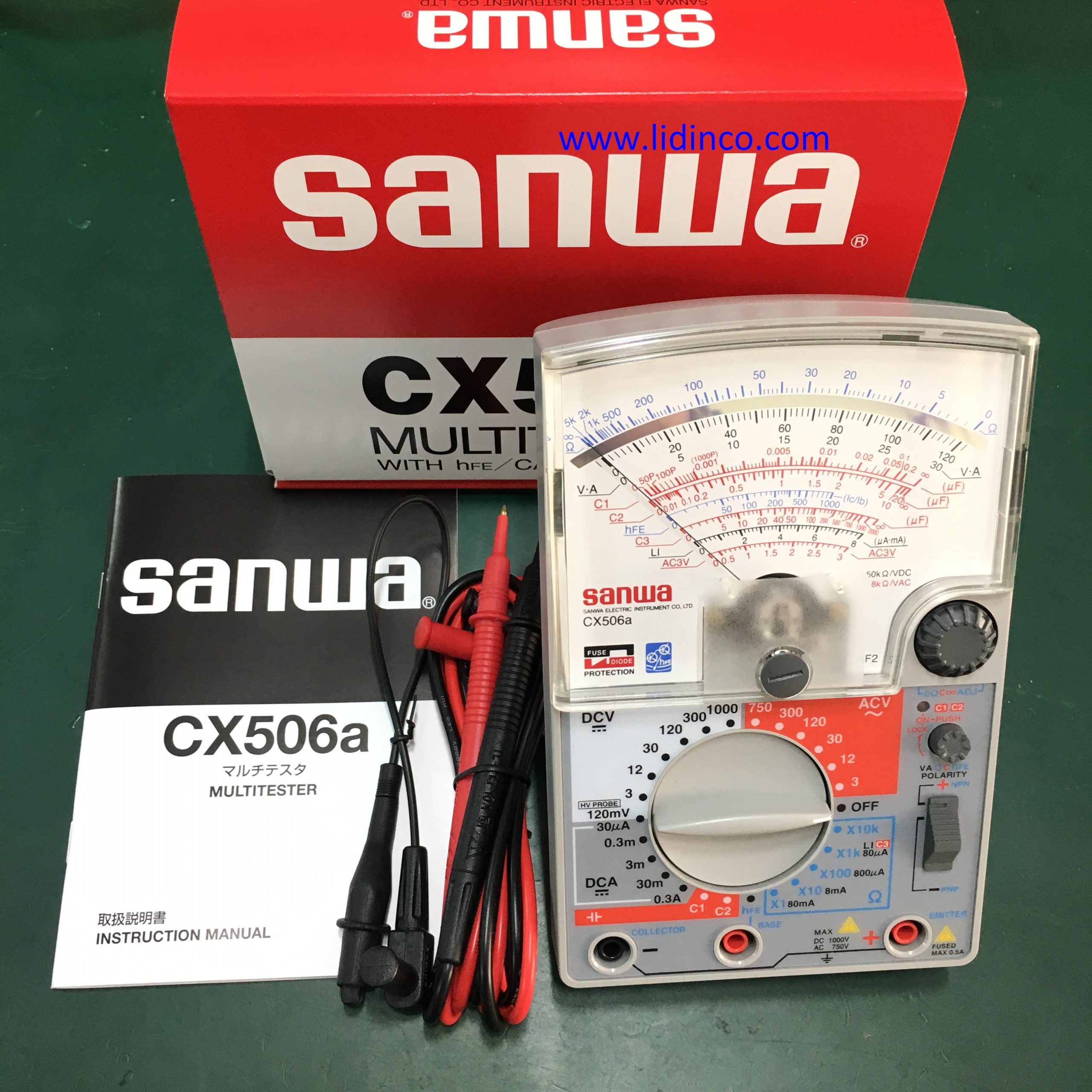 Analog Multimeter Sanwa Cx506a 8189