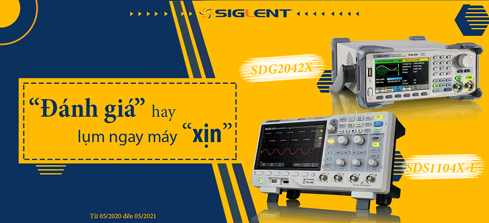 [Siglent] - "Đánh giá" hay nhận ngay máy xịn