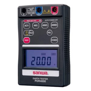 thiết bị đo điện trở tiếp đất sanwa pdr4000