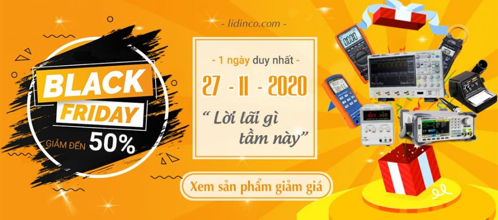 khuyến mãi black friday lidinco
