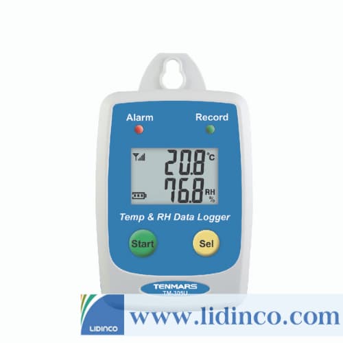 thiết bị thu thập dữ liệu nhiệt độ độ ẩm tenmar tm-305u